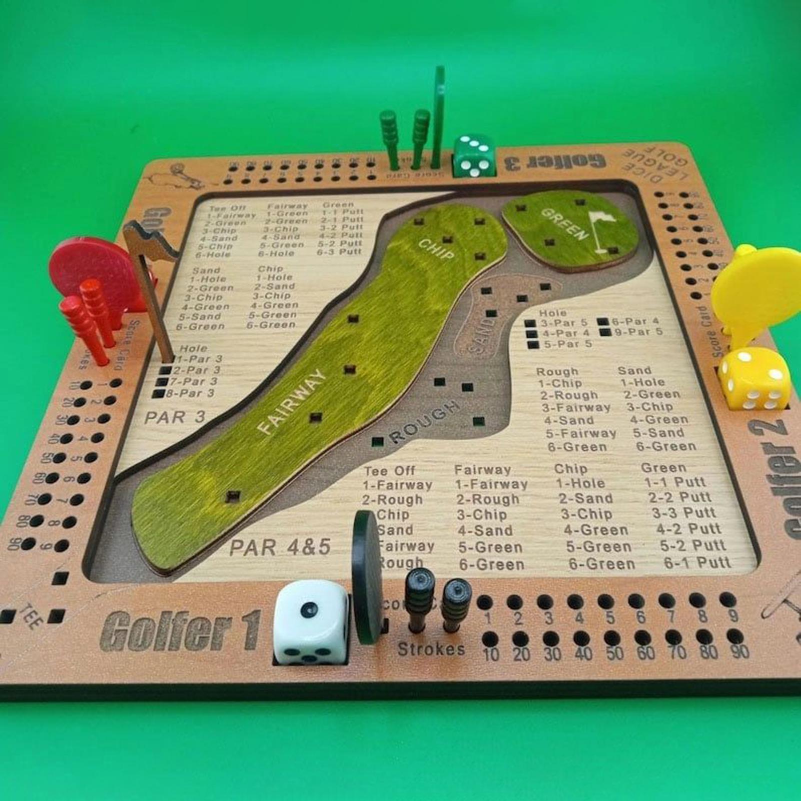 Party Games Console - Jeu de dés de Golf en