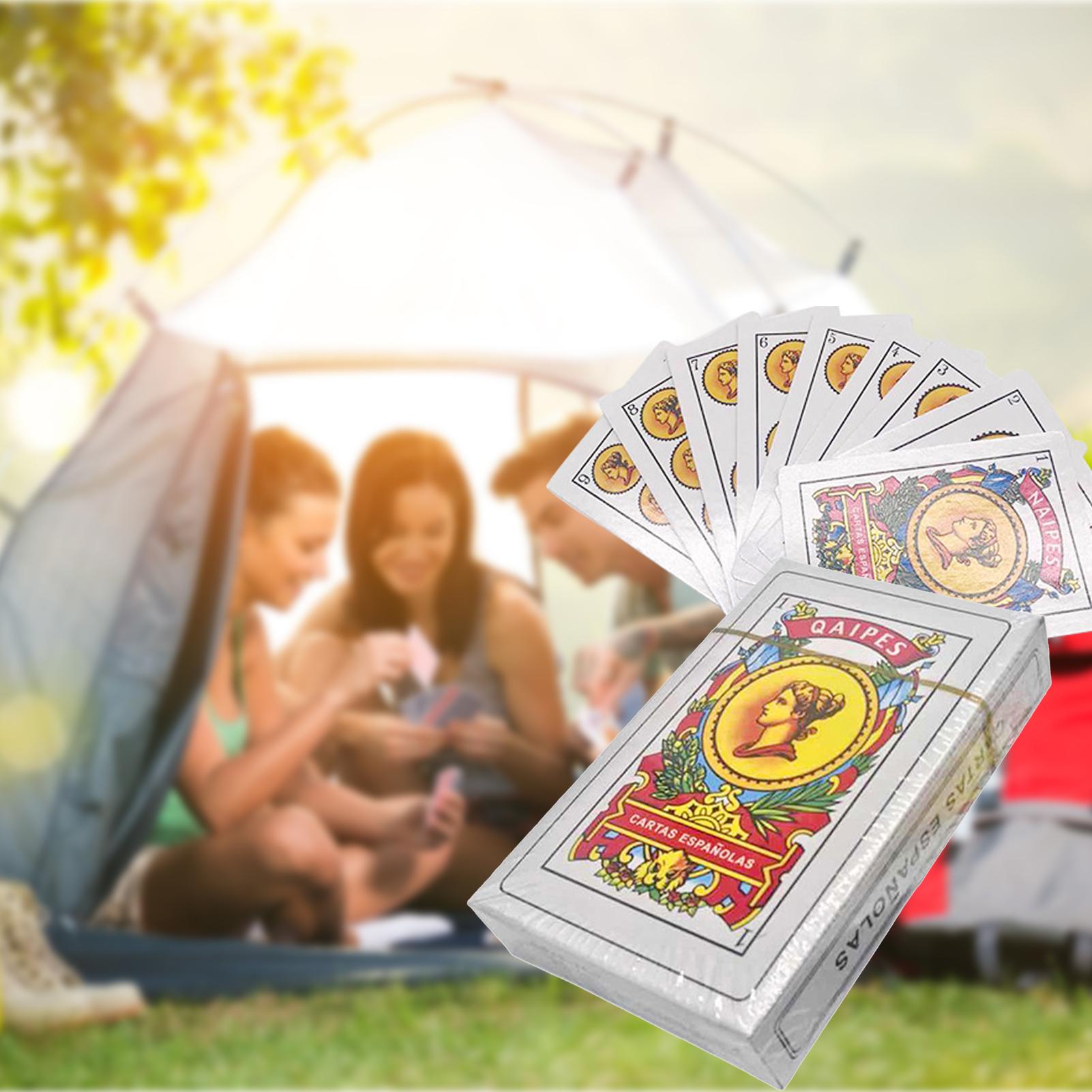 Party Games In Spanish - Grands cartes à jouer espagnoles cartes