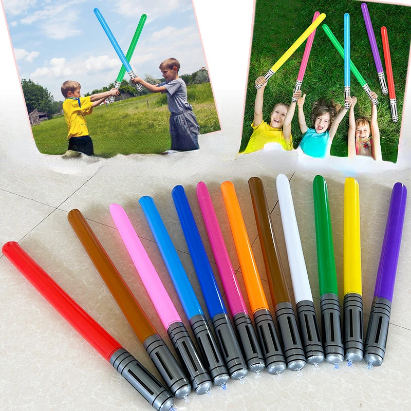 Party Games Kids Outdoor - Sabre laser gonflable Kawaii de 90cm,