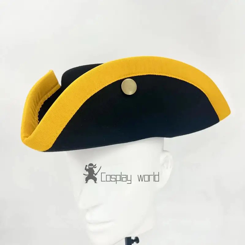 Party Games Simple - Chapeau tricorne britannique du 18ème siècle,