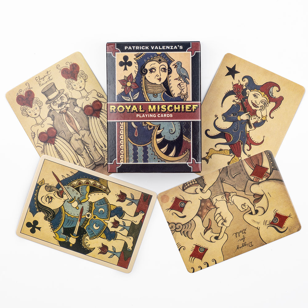 Party Games Indoor - Cartes à jouer Royal Mischief, 54