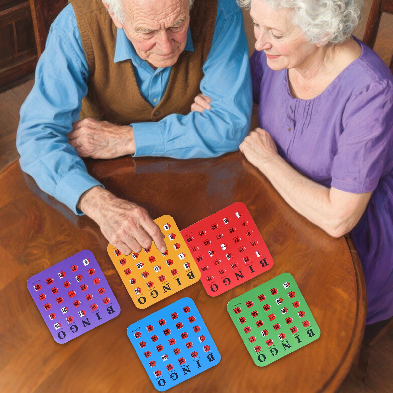 Party Games For Large Groups - 5 cartes de jeu de Bingo