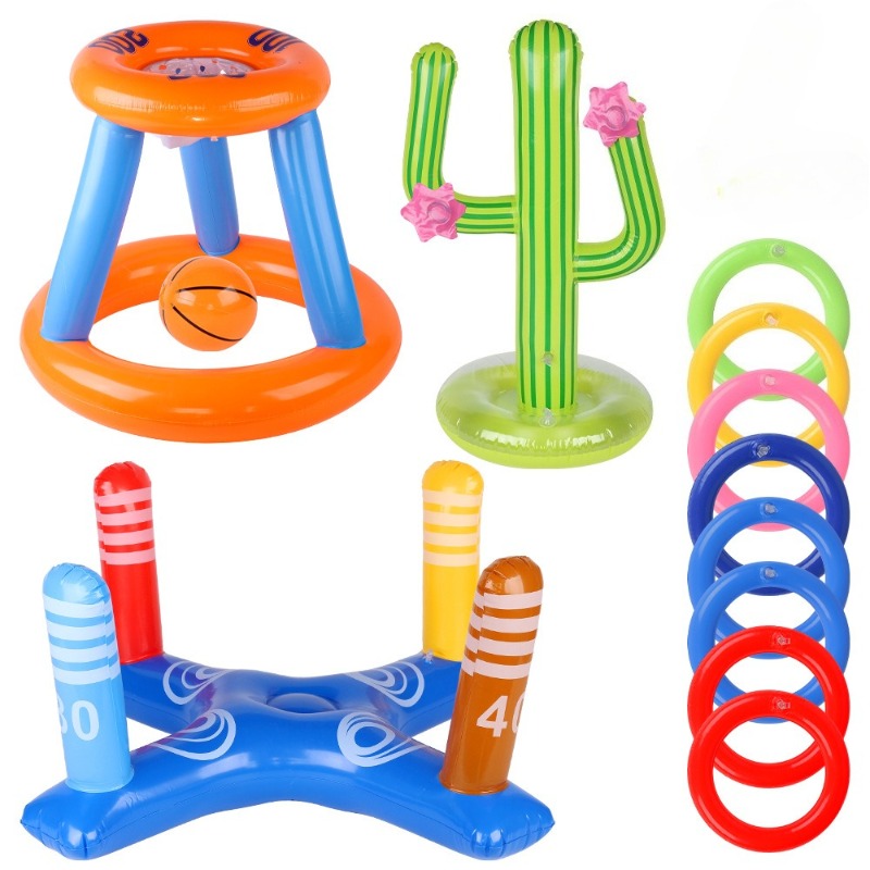 Party Games Kids Outdoor - Jeu de lancer d'anneau de cactus