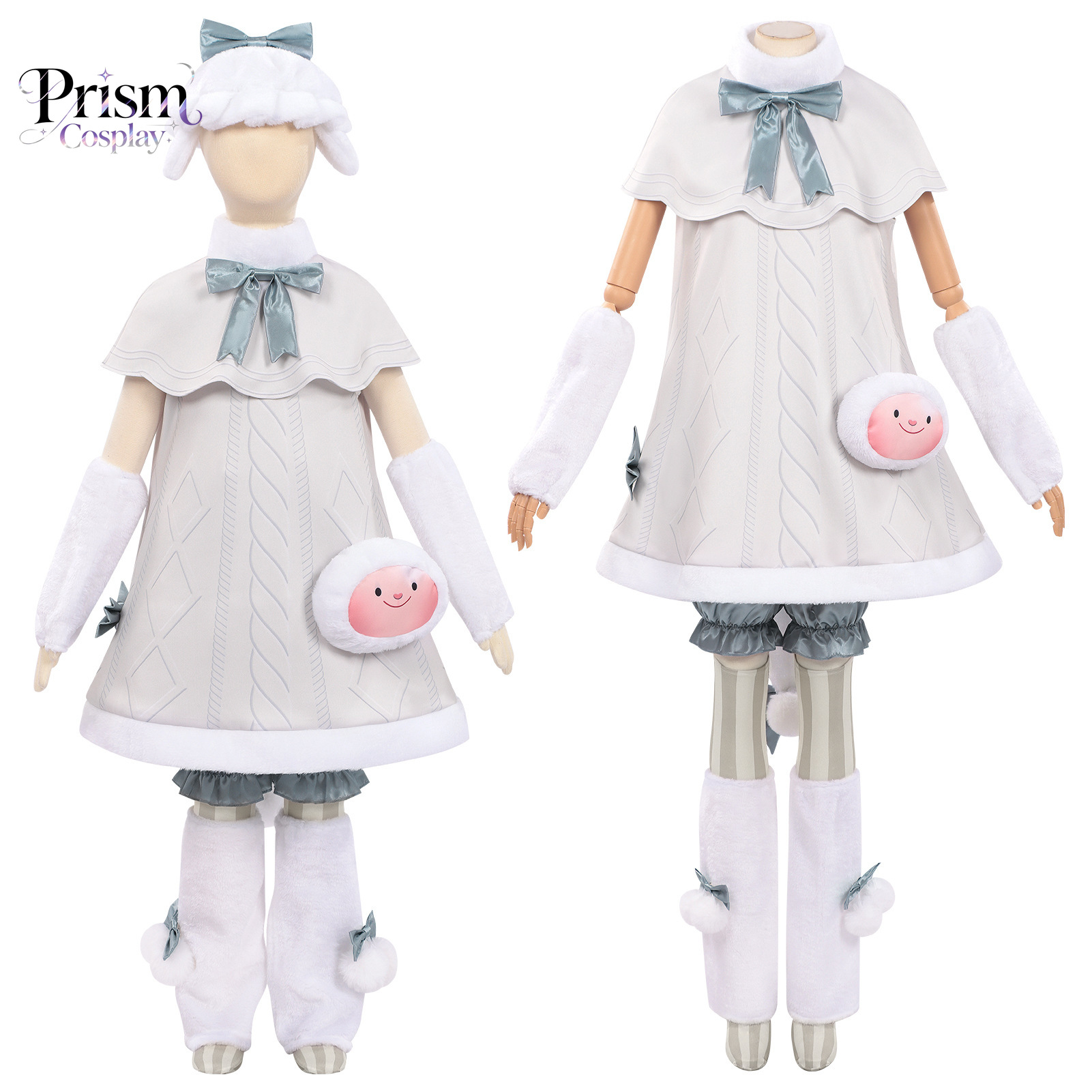 Party Games Eggy - Costume de cosplay Vantia pour femme,