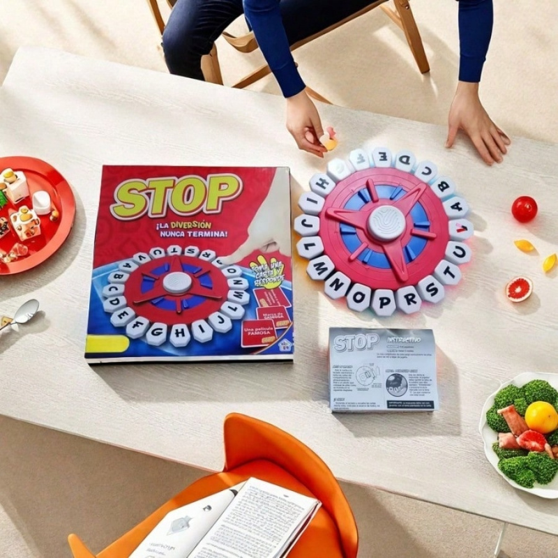 Party Games In Spanish - Jeu de société interactif Crazy Alphabet