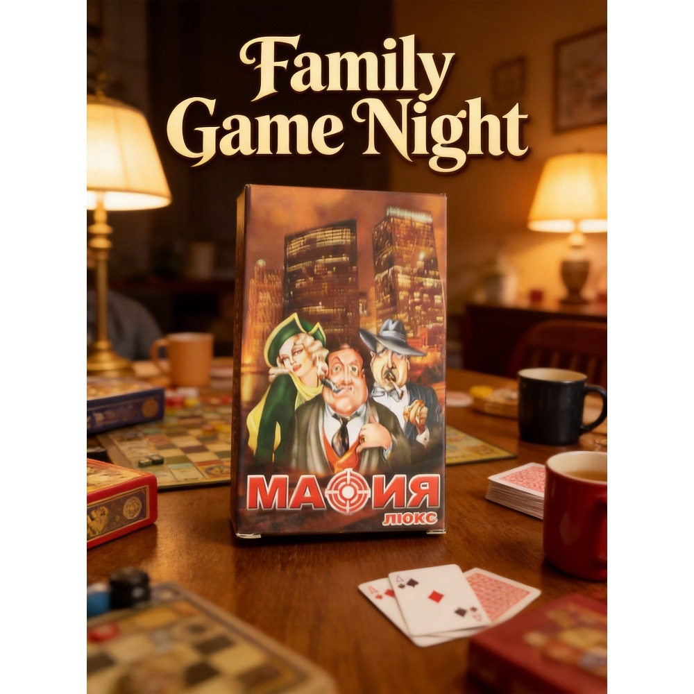 Party Games Mafia - Jeu Mafia Party - Édition russe