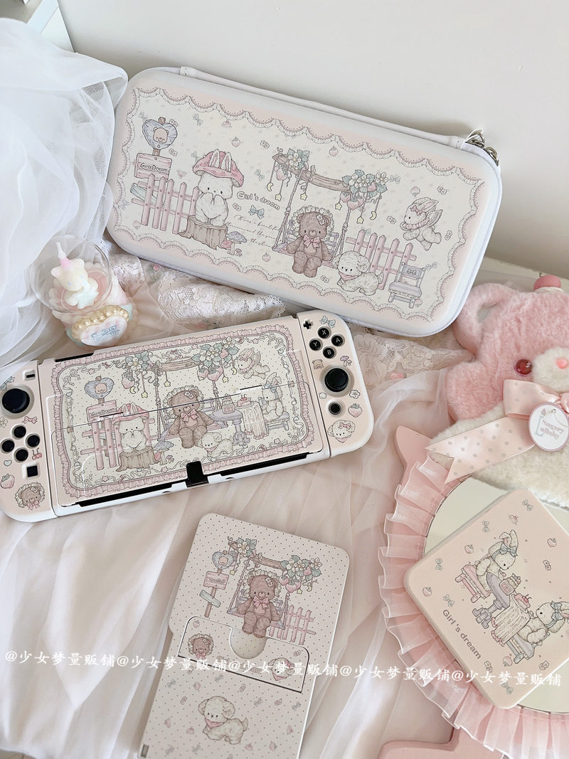Party Games Console - Étui de protection pour Switch Girls