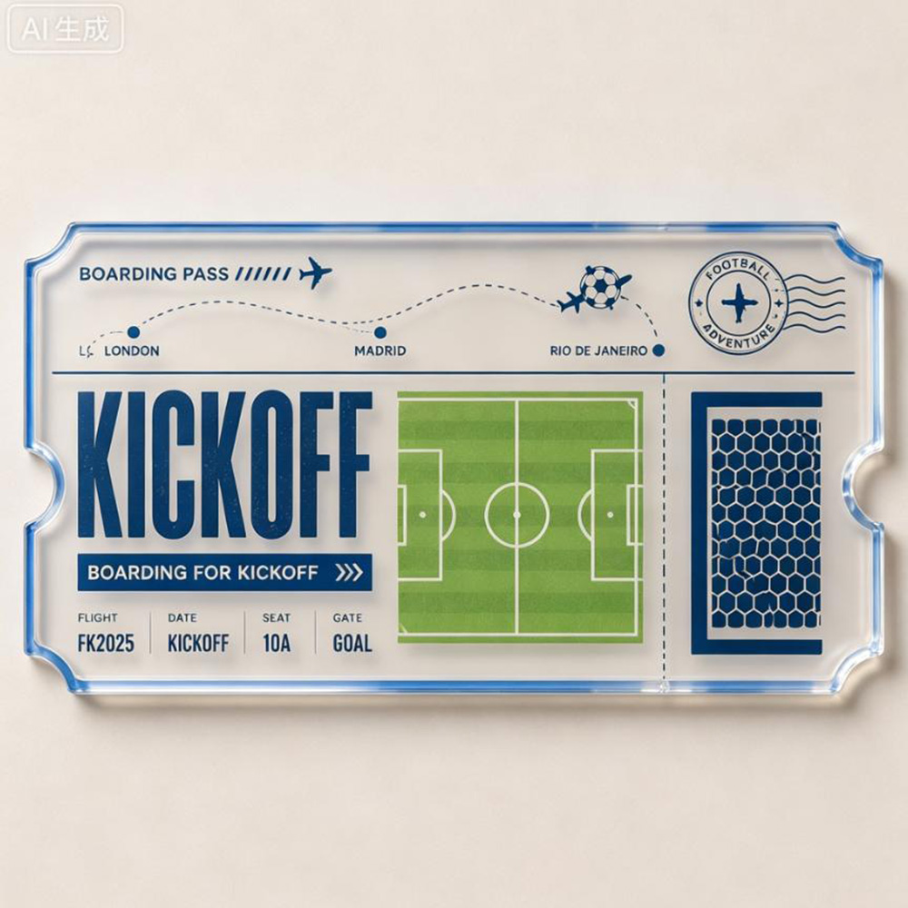 Party Games Game Pass - Sous-verre en acrylique « Billet de