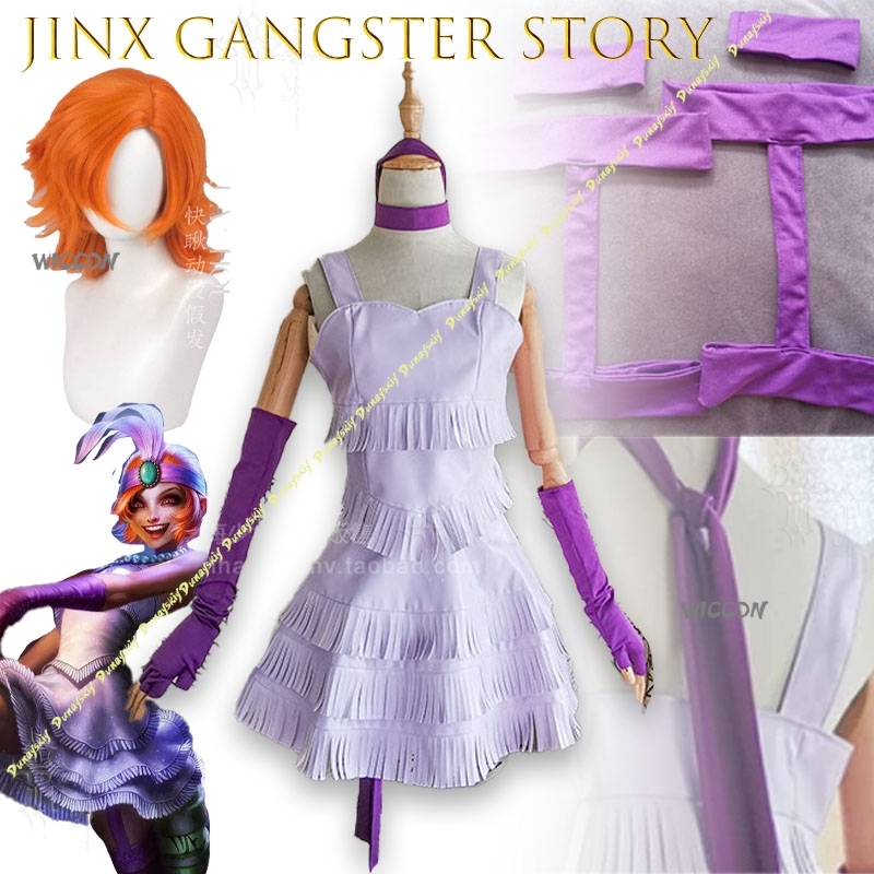 Party Games Mafia - Costume de cosplay Mafia Jinx The