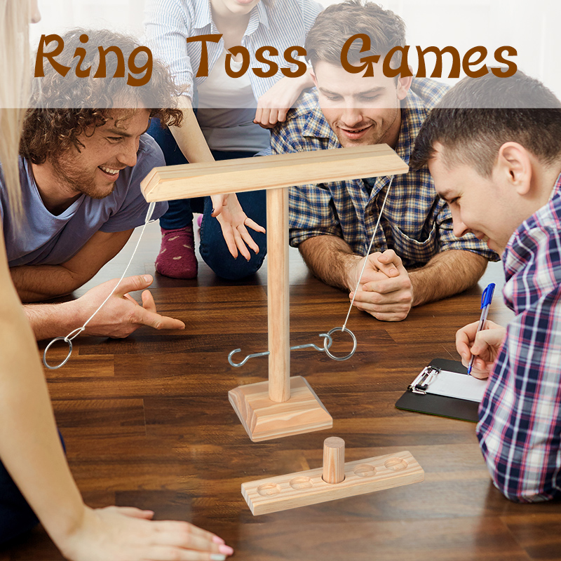 Party Games Kids Outdoor - Jeux de lancer d'anneaux pour enfants