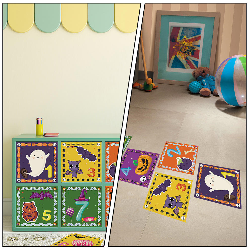 Party Games Simple - Autocollants de sol Hopscotch en PVC