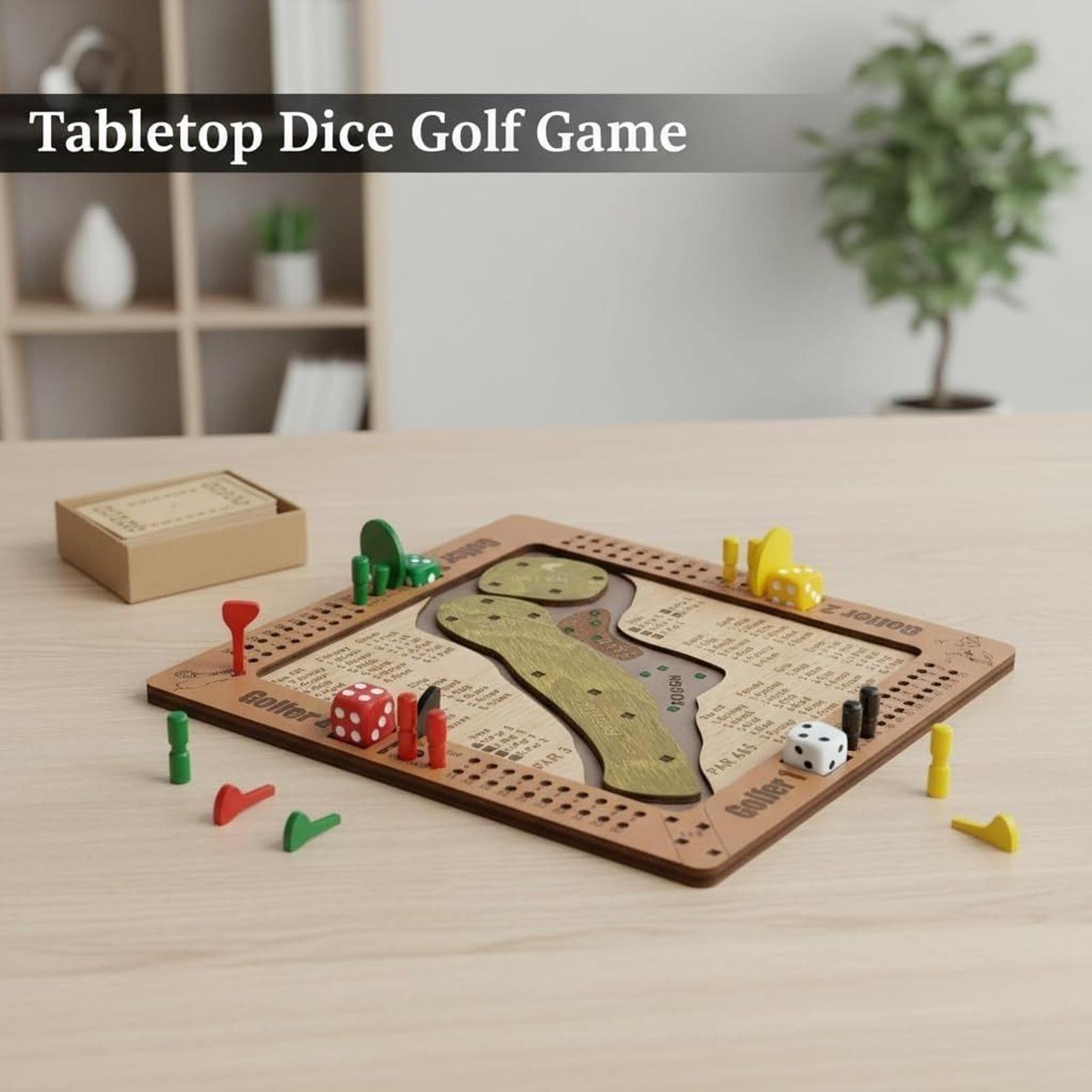 Jeu de dés de Golf en bois, jo - Party Games Console avis et prix