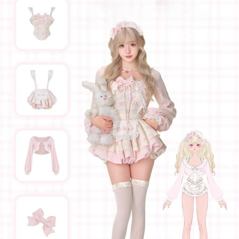 Ensemble 3 pièces Style Lolita - Party Games Mini avis et prix