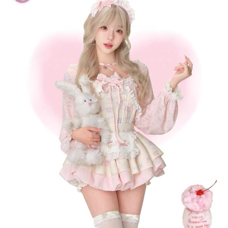Ensemble 3 pièces Style Lolita - Party Games Mini avis et prix