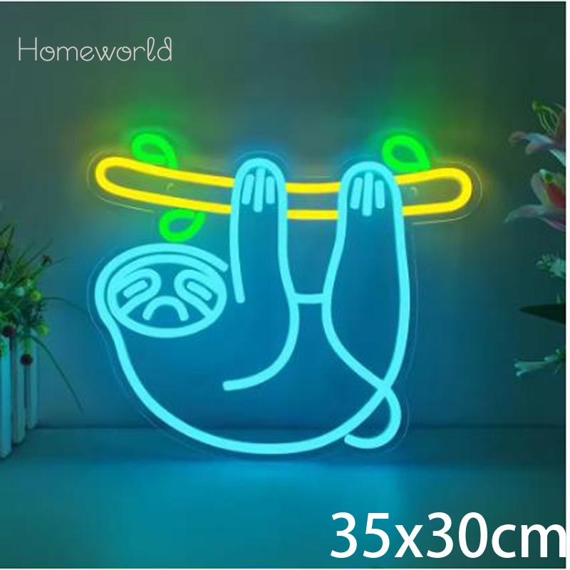 Paresseux LED néon signe USB i - Party Games Switch 1 avis et prix