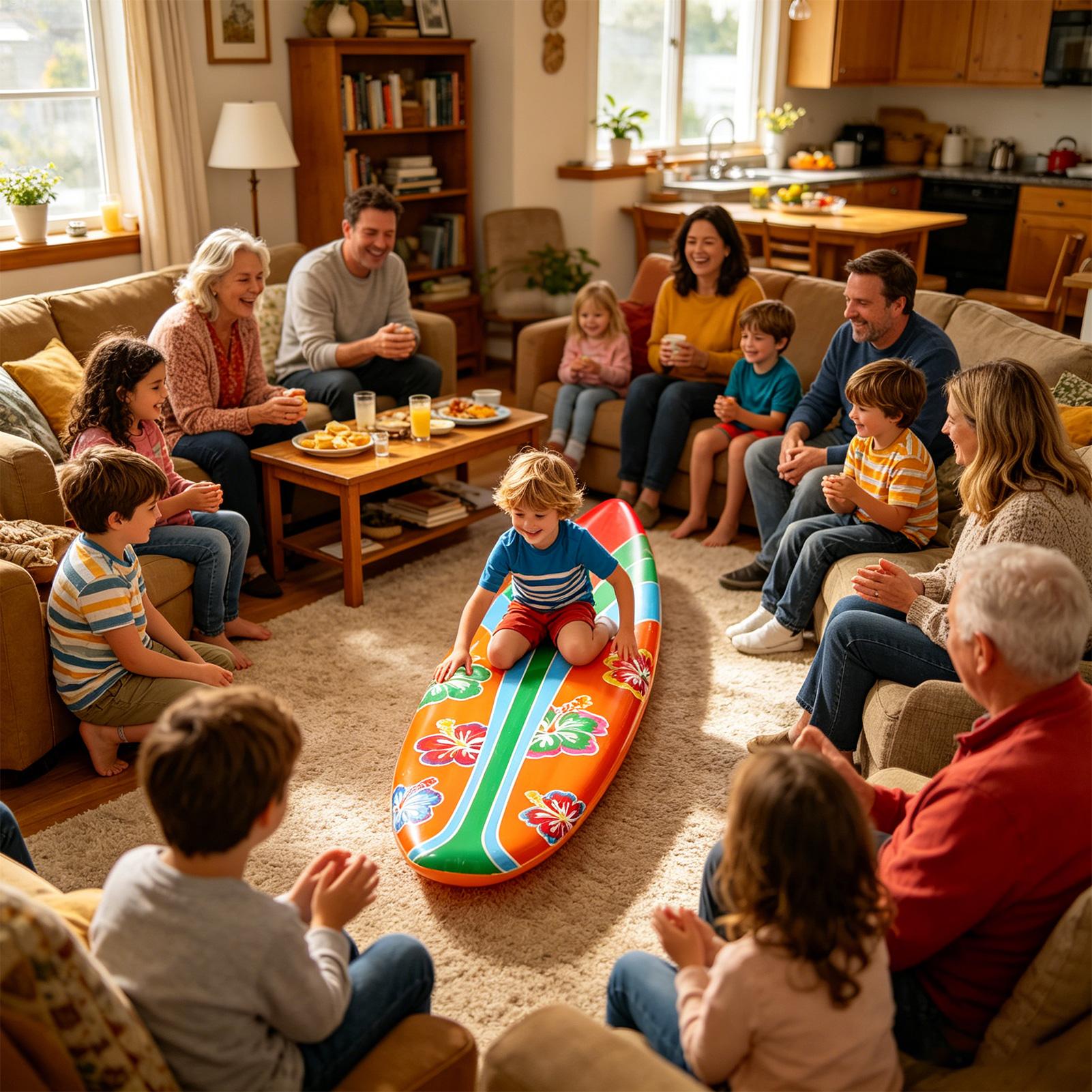 Planche de surf gonflable en 2 - Party Games Kids Outdoor avis et prix