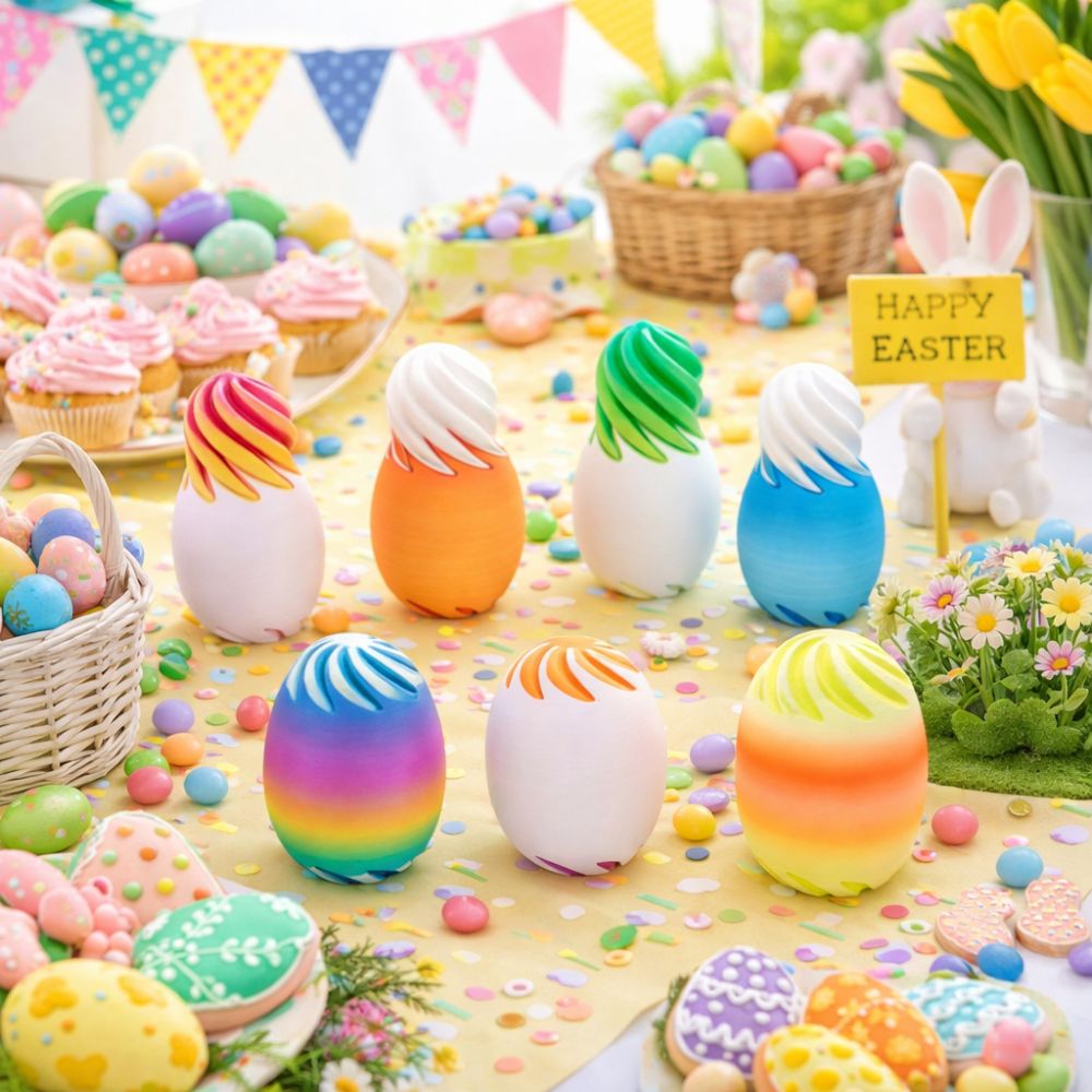 Oeuf rotatif imprimé en 3D, mo - Party Games Game Pass avis et prix