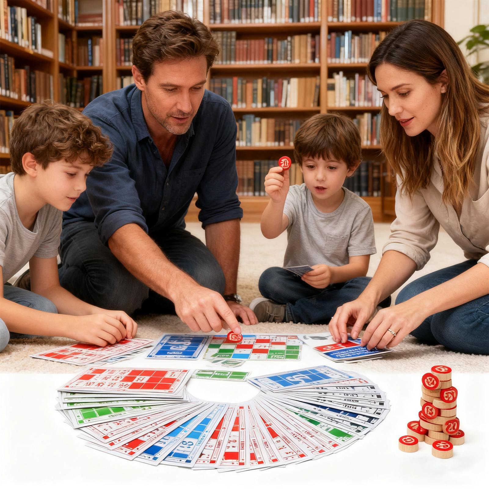 Ensemble de Bingo en bois Vint - Party Games For Large Groups avis et prix