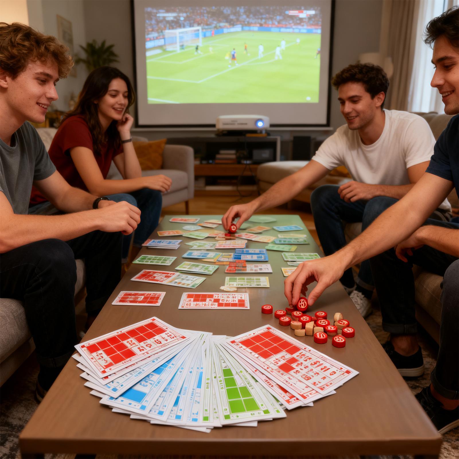 Ensemble de Bingo en bois Vint - Party Games For Large Groups avis et prix
