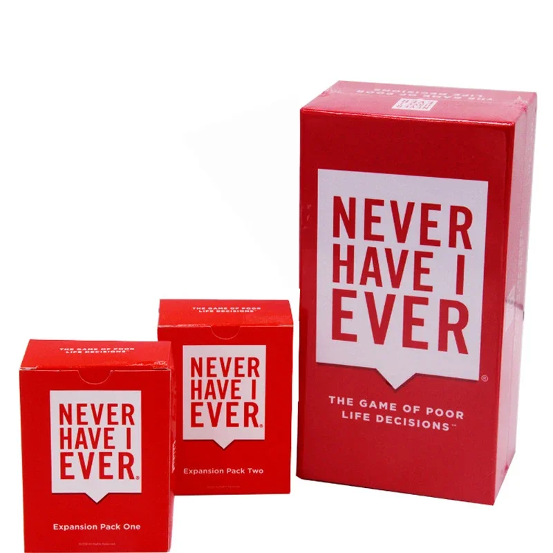 Boîte de jeu de société d'exte - Party Games Never Have I Ever avis et prix