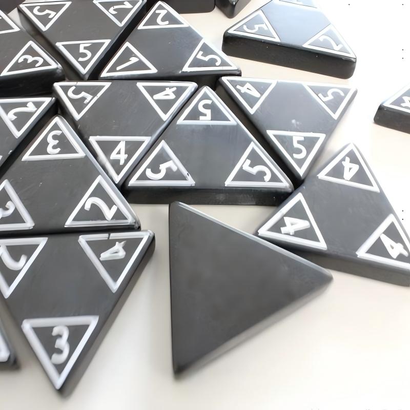 Jeu de dominos triangulaires 5 - Party Family Games avis et prix