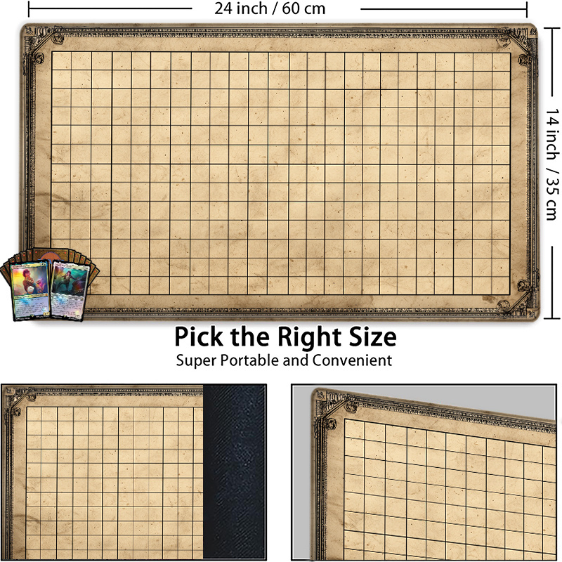 Tapis de jeu de table vintage  - Party Games Simple avis et prix