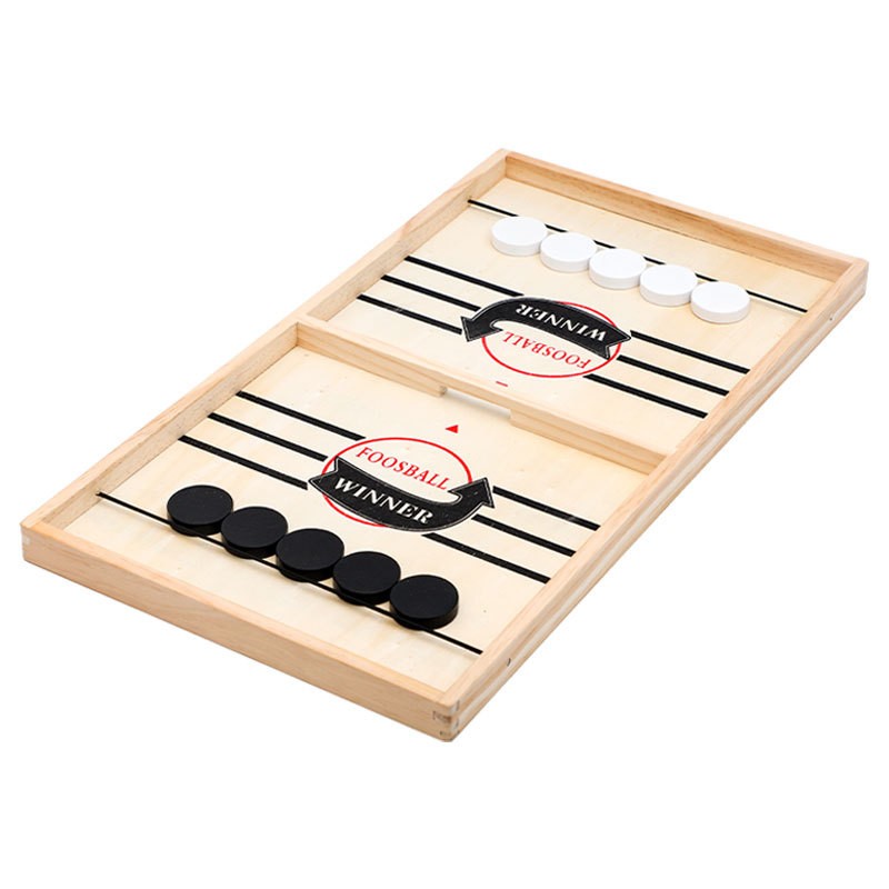 Jeu de société 2-en-1 en bois  - Party Family Games avis et prix