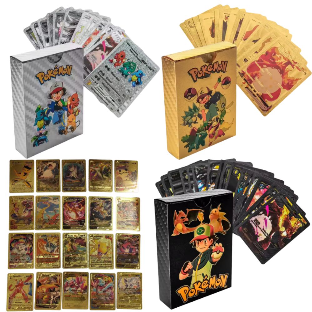 55 Cartes Pokémon Vmax GX Boît - Party Games In Spanish avis et prix