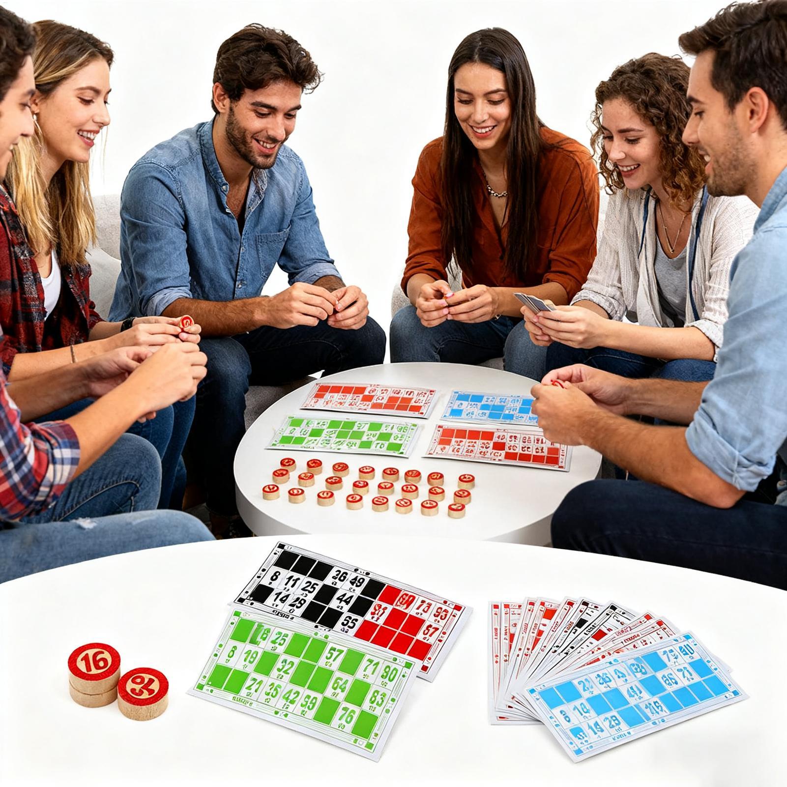 Ensemble de jeu de bingo en bo - Party Games For Large Groups avis et prix