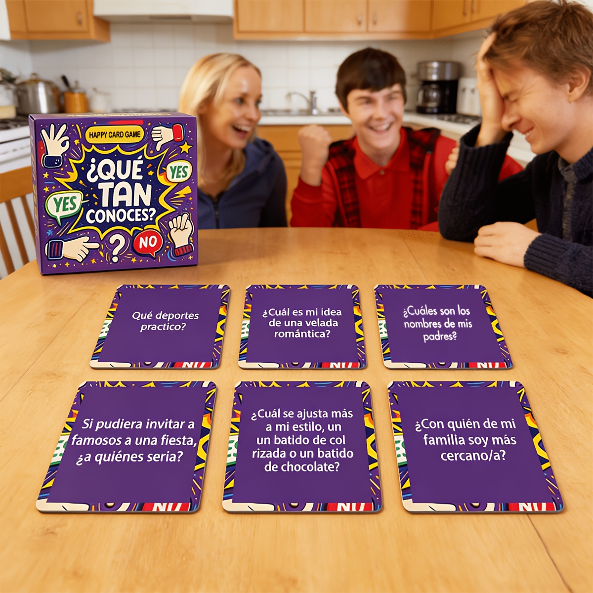 Mini jeu de cartes de question - Party Games In Spanish avis et prix