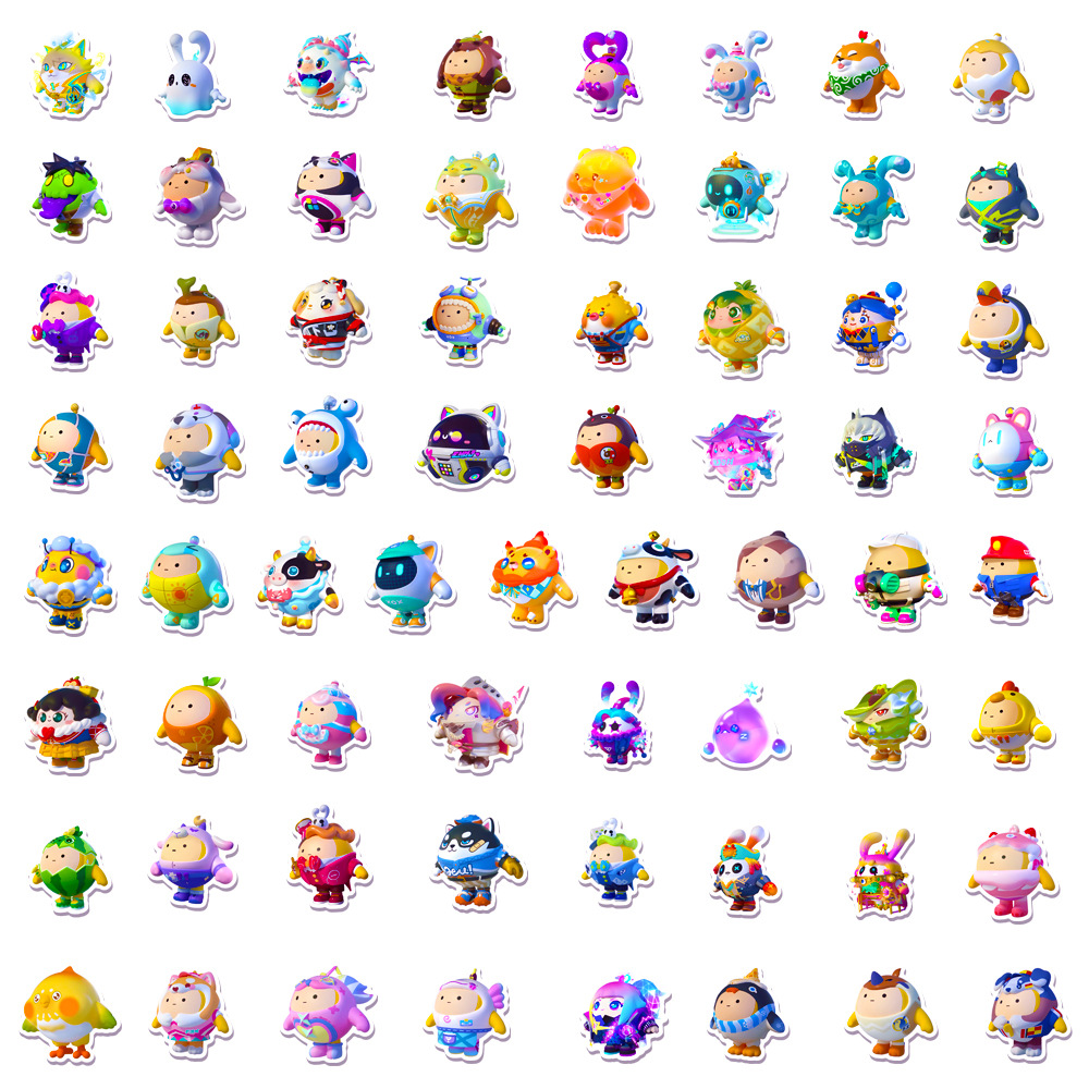 50 autocollants Kawaii Eggy Pa - Party Games Eggy avis et prix