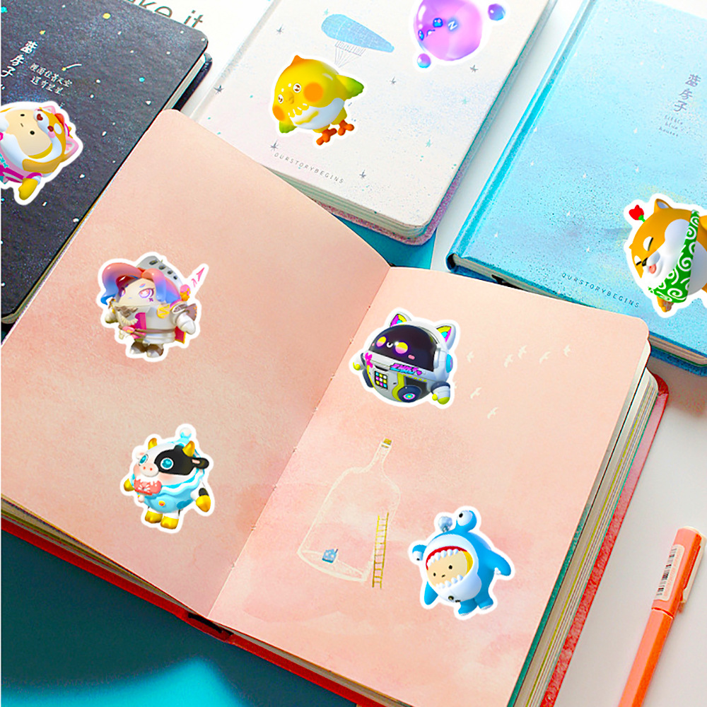 50 autocollants Kawaii Eggy Pa - Party Games Eggy avis et prix