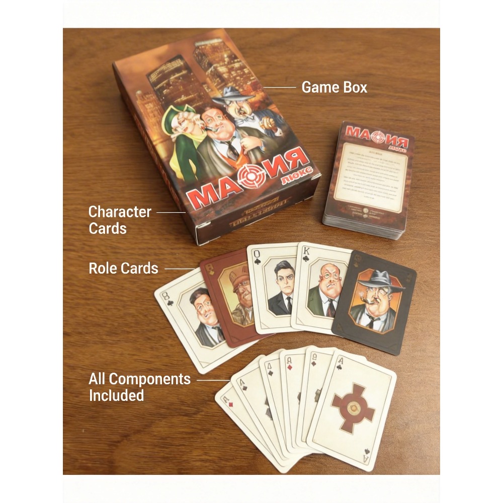 Jeu Mafia Party - Édition russ - Party Games Mafia avis et prix