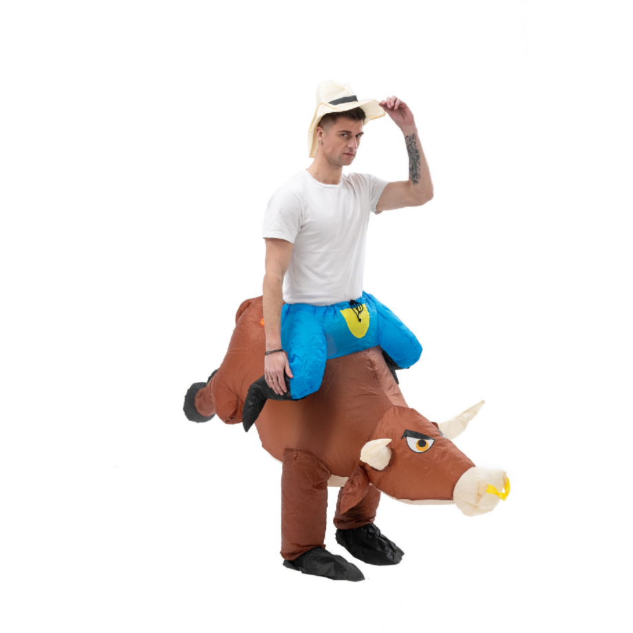 Costume de Cowboy Gonflable Am - Party Games In Spanish avis et prix