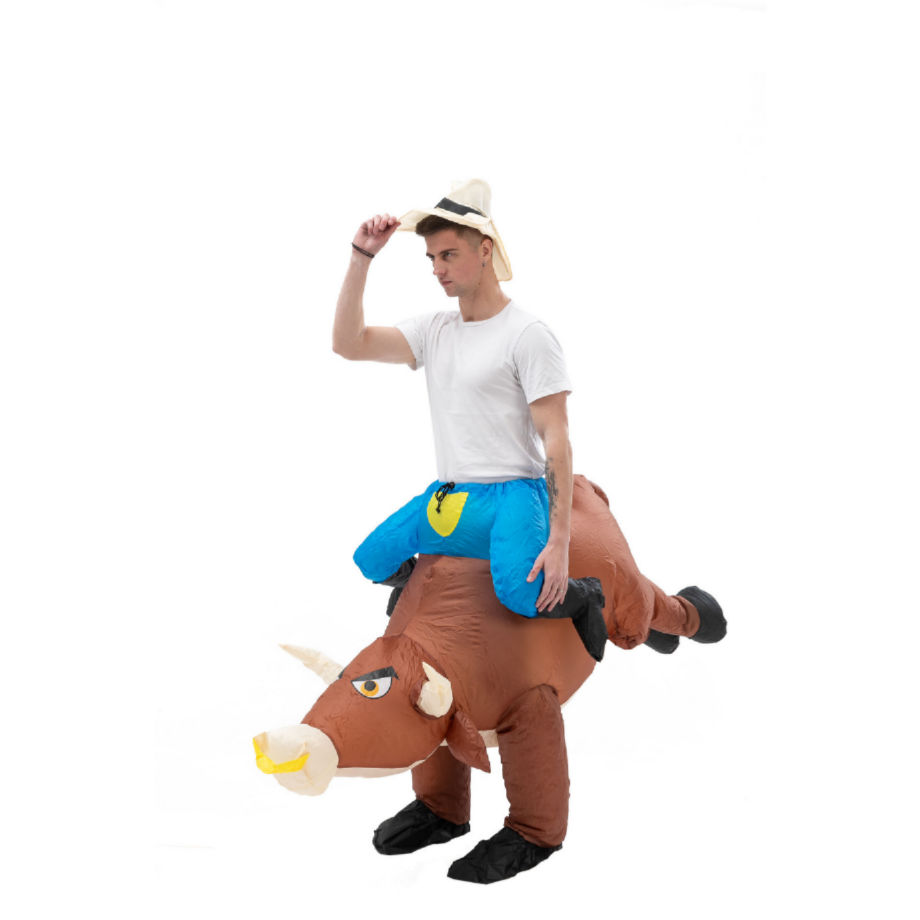 Costume de Cowboy Gonflable Am - Party Games In Spanish avis et prix