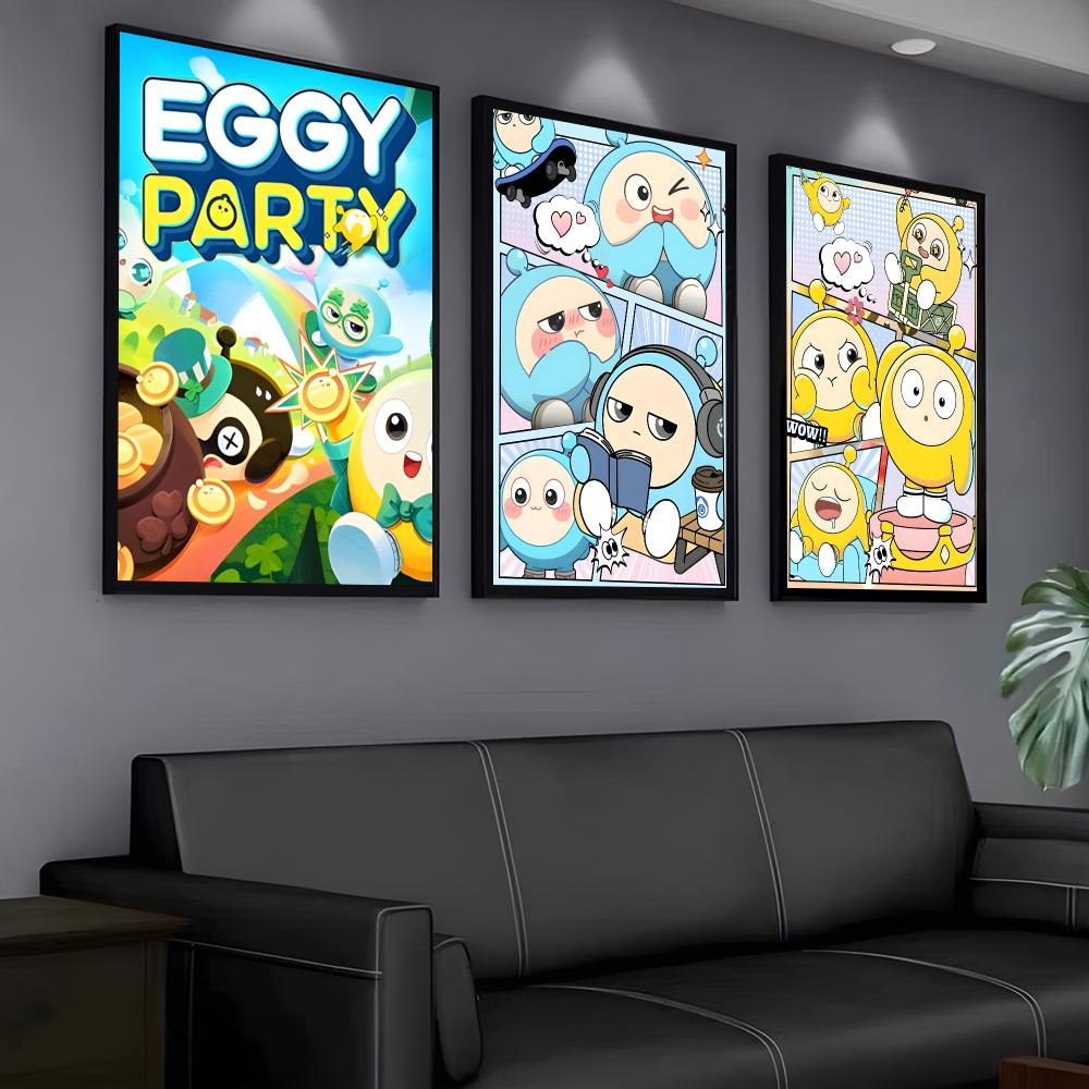 Tableau sur toile imperméable  - Party Games Eggy avis et prix