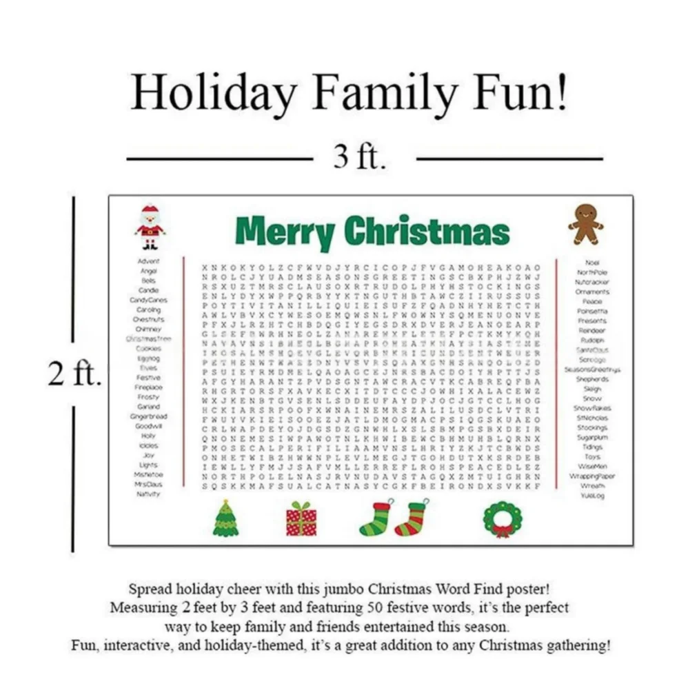 Grande affiche de jeu de mots  - Party Games For Large Groups avis et prix