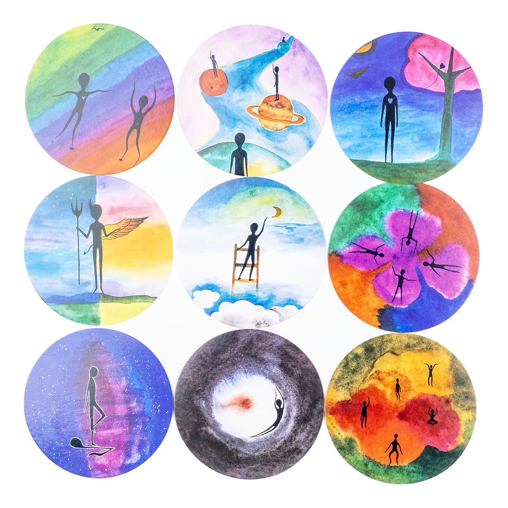 INUK 98 cartes Deck psychologi - Party Games Indoor avis et prix
