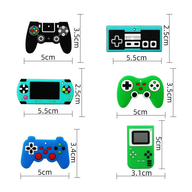 Porte-clés en PVC, 6/12 pièces - Party Games Console avis et prix