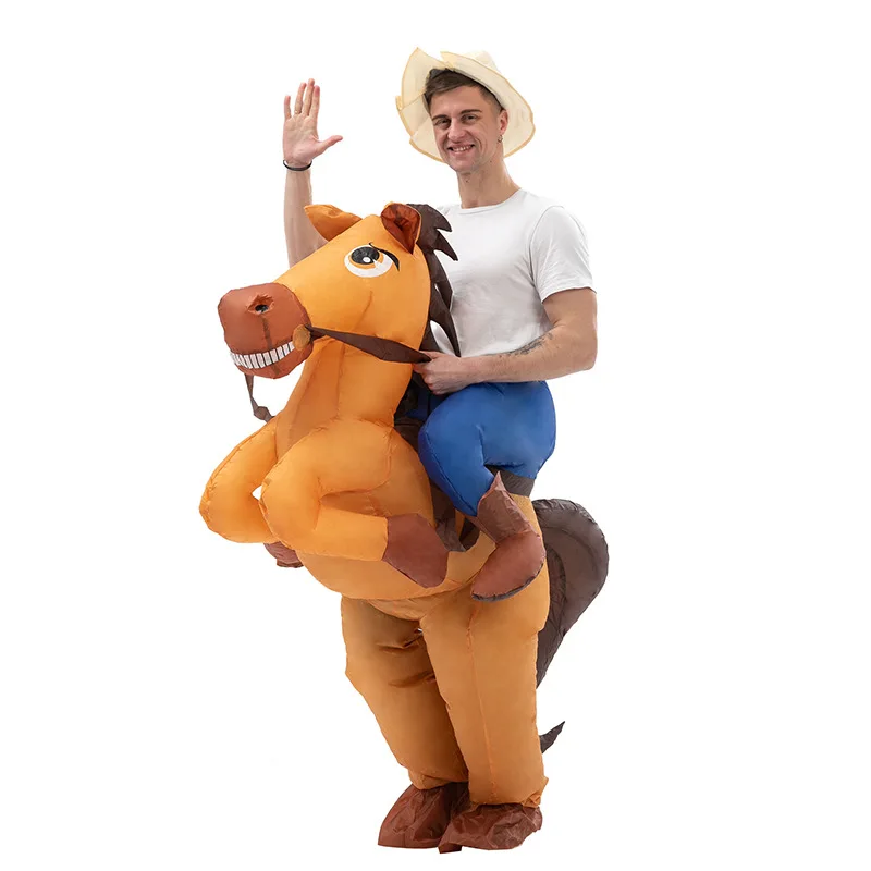 Costume de Cowboy Gonflable Am - Party Games In Spanish avis et prix