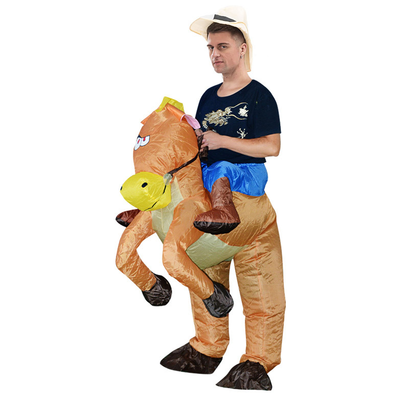 Costume de Cowboy Gonflable Am - Party Games In Spanish avis et prix