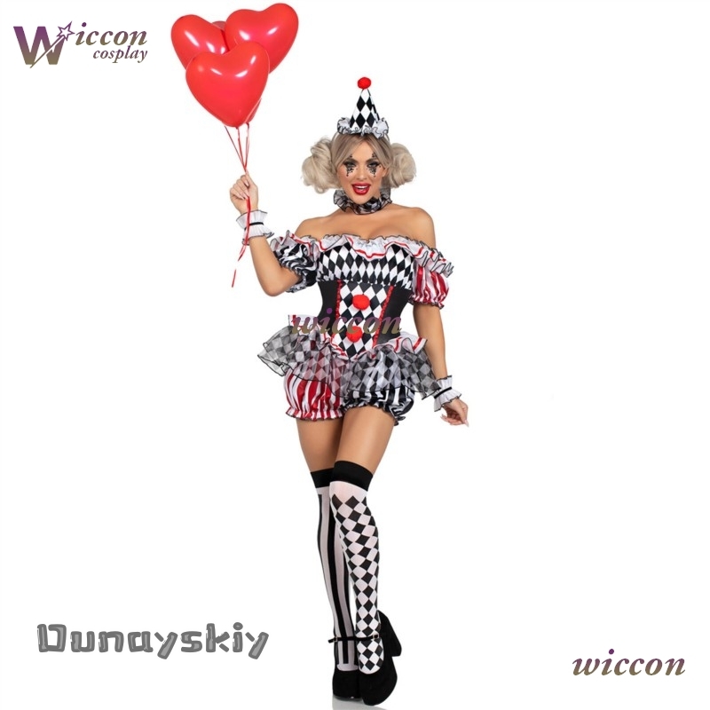 Costume de Cosplay de Clown po - Party Games Online Free avis et prix