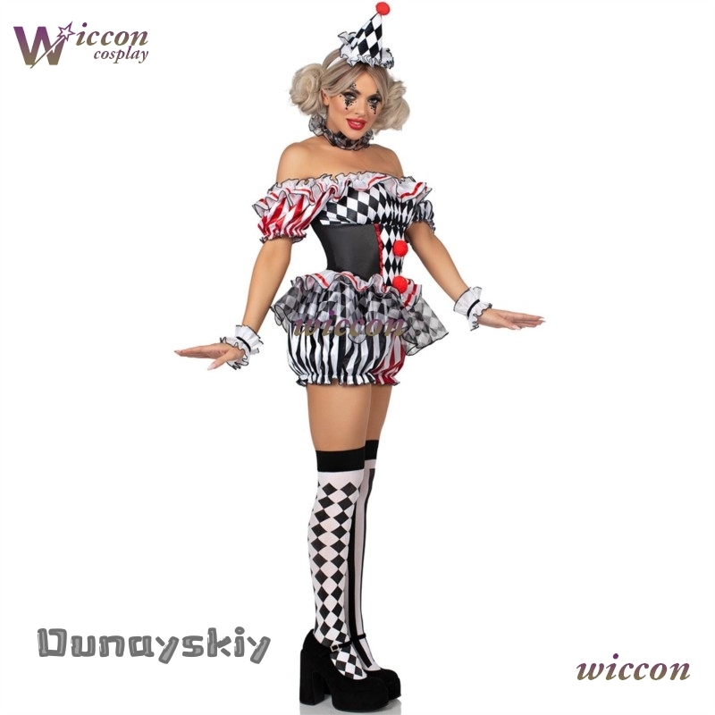 Costume de Cosplay de Clown po - Party Games Online Free avis et prix