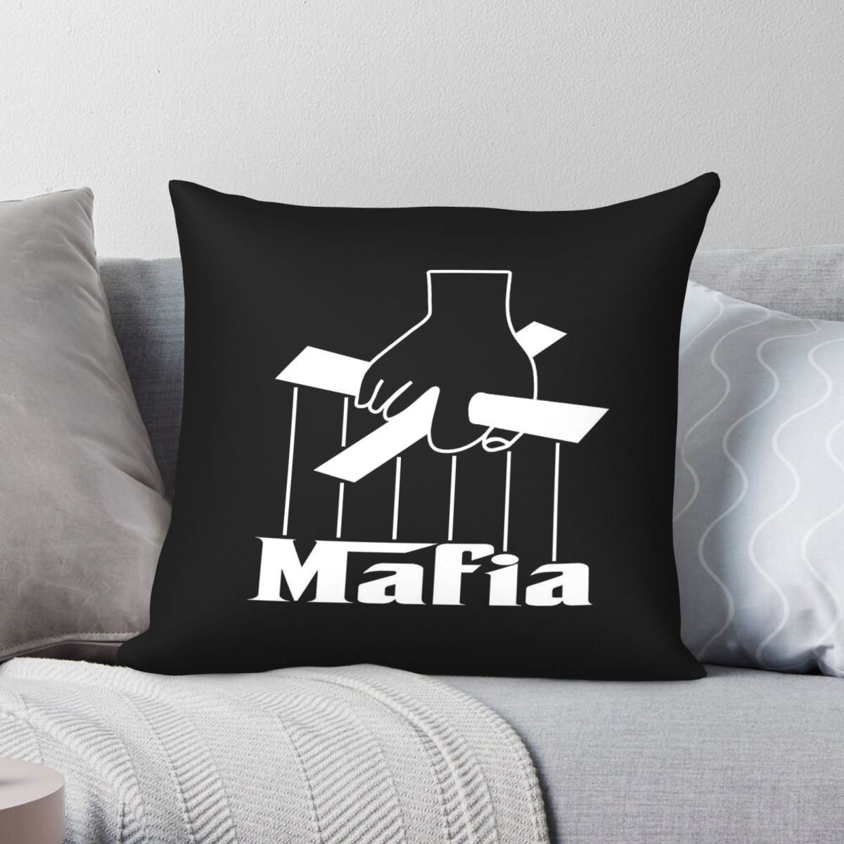 Housse de coussin carrée Mafia - Party Games Mafia avis et prix