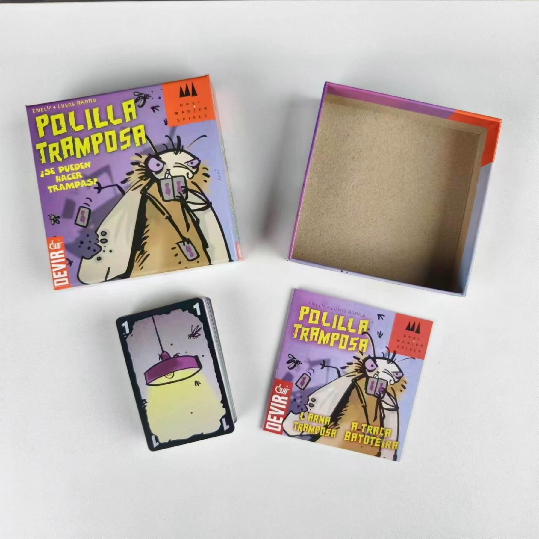 Jeu de cartes espagnol Polilla - Party Games In Spanish avis et prix