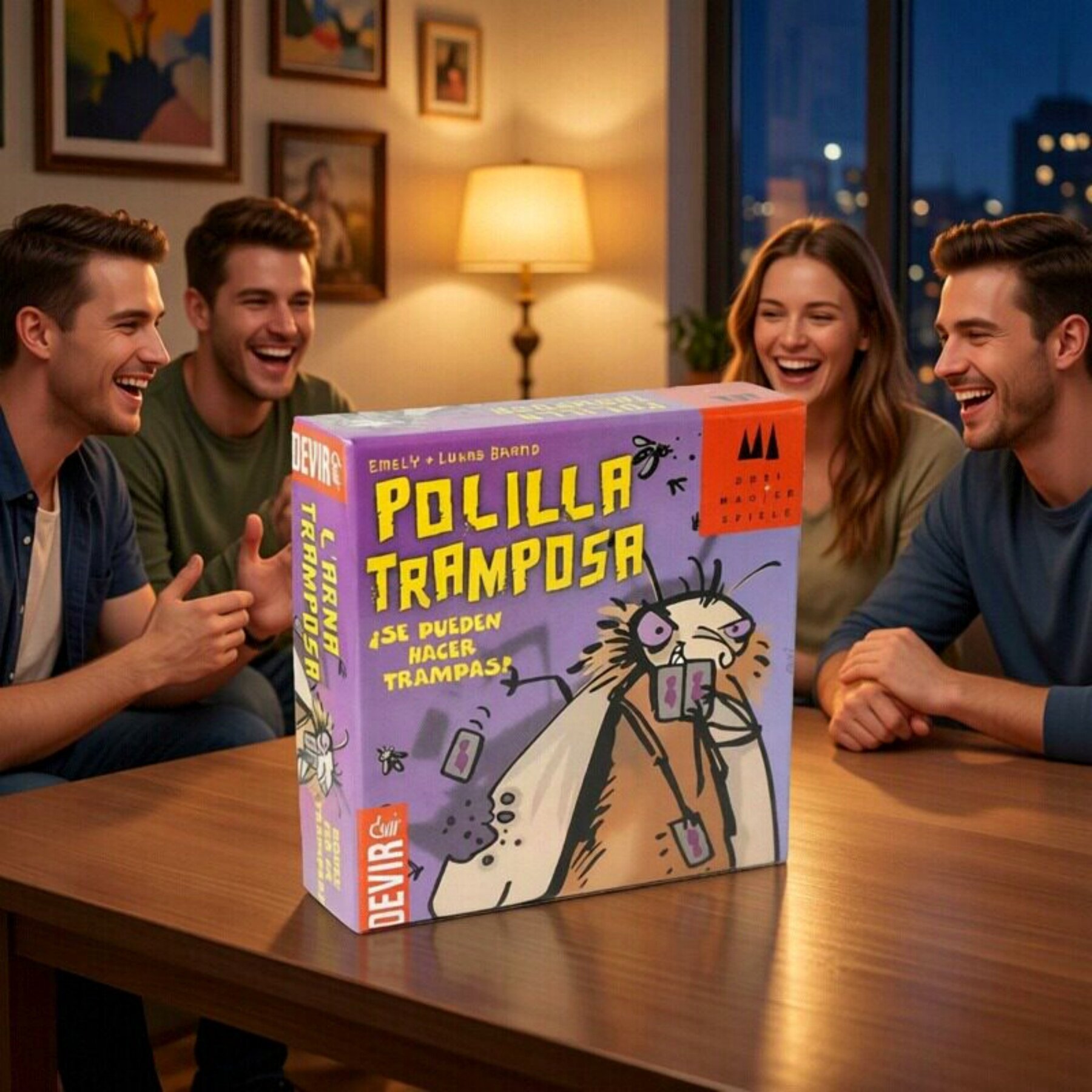 Jeu de cartes espagnol Polilla - Party Games In Spanish avis et prix