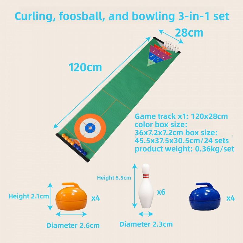 Jeu de table Curling, Mini Hoc - Party Games Mini avis et prix
