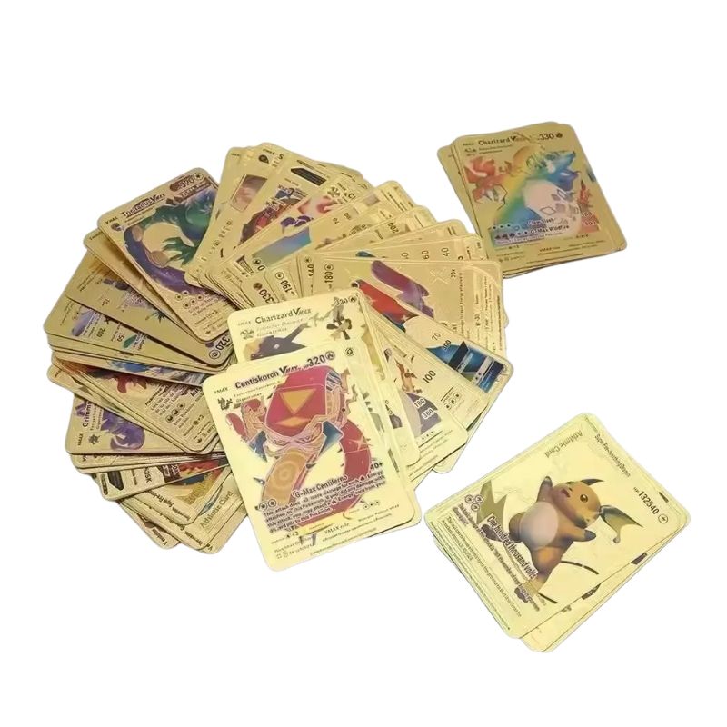 55 cartes Vmax GX dorées à pai - Party Games In Spanish avis et prix