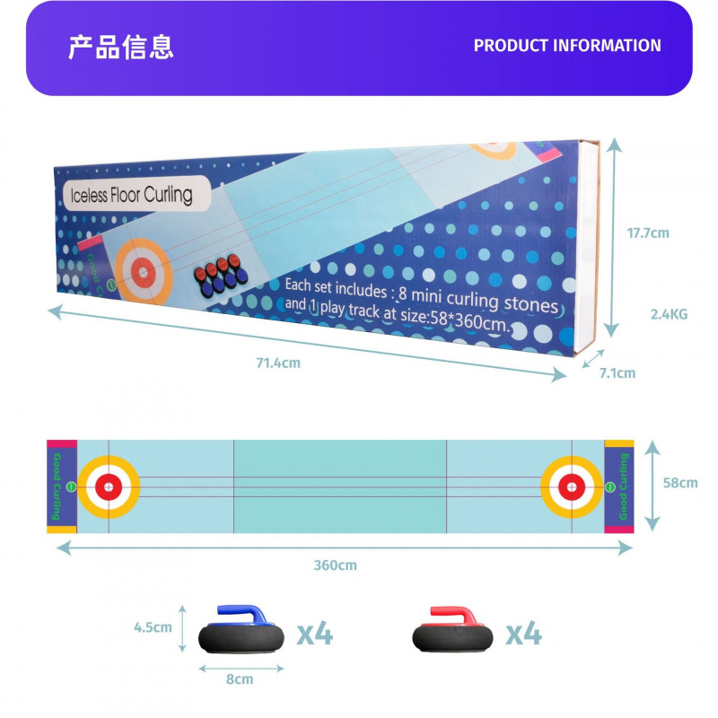 Jeu de curling d'intérieur, je - Party Family Games avis et prix